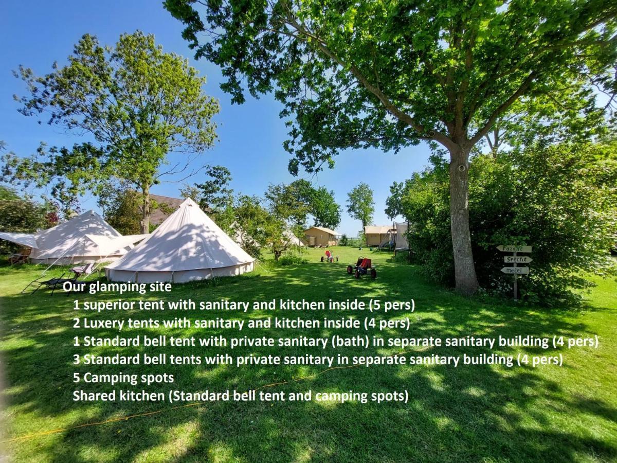 Hotel Glamping Essenhof Aagtekerke Esterno foto